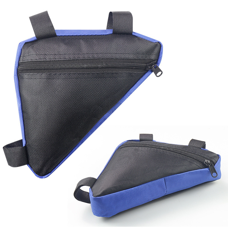 Picture of Outdoor Bicycle Bag Front Beam Bag Triangle Bag Road Bike Mountain Bike Riding Bag Hanging Bag Crossbar Bag Equipment Accessories