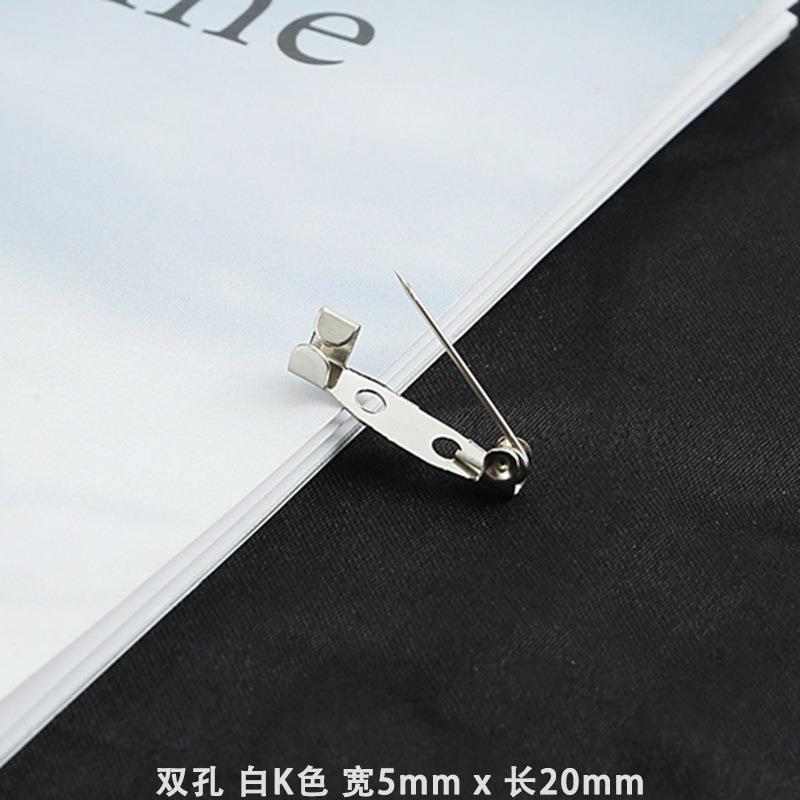 Picture of Cross-border Hot Sale High Quality Special Price Safety Badge Clothes Metal Simple Pin Brooch Handmade DIY Jewelry Accessories