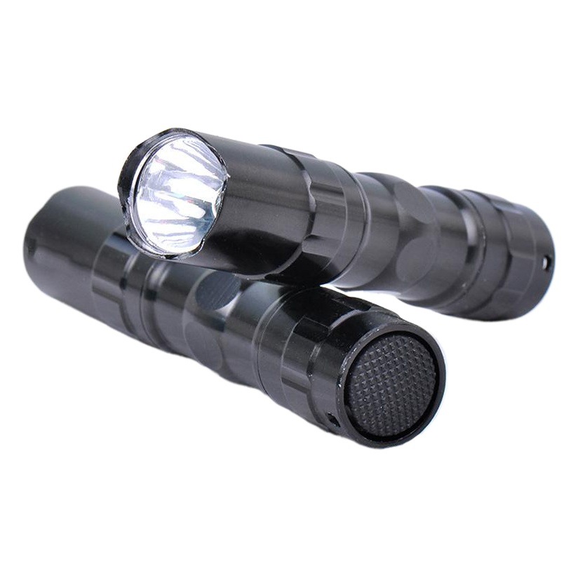 LED mini flashlight aluminum alloy strong light small flashlight 3W gift flashlight wholesale gift box