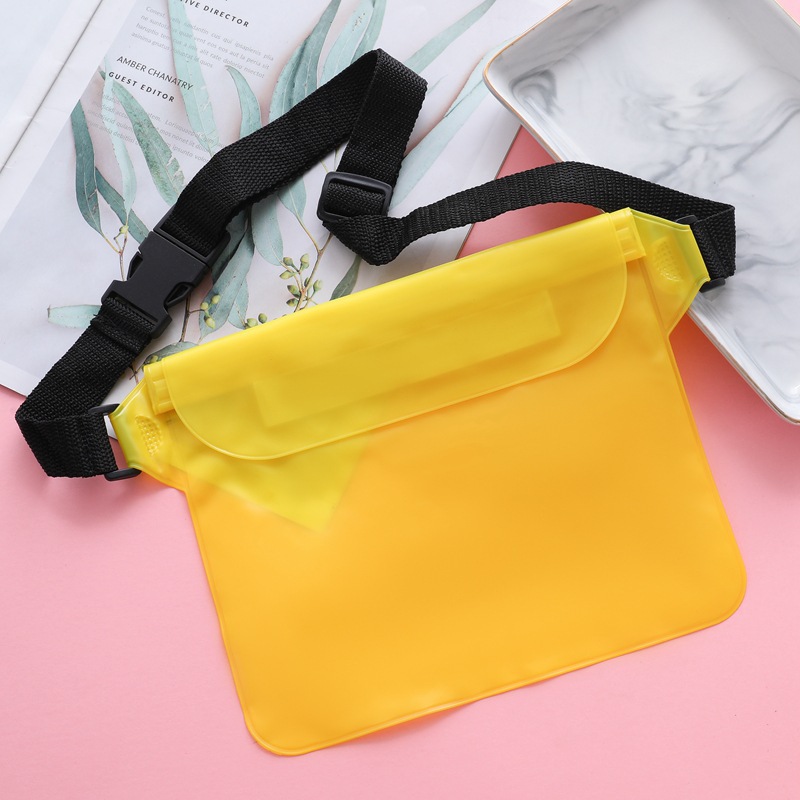 Picture of Swimming Waterproof Bag Large Waterproof Waist Bag Mobile Phone Camera Waterproof Bag Portable Storage Transparent Bag Mobile Phone Waterproof Bag