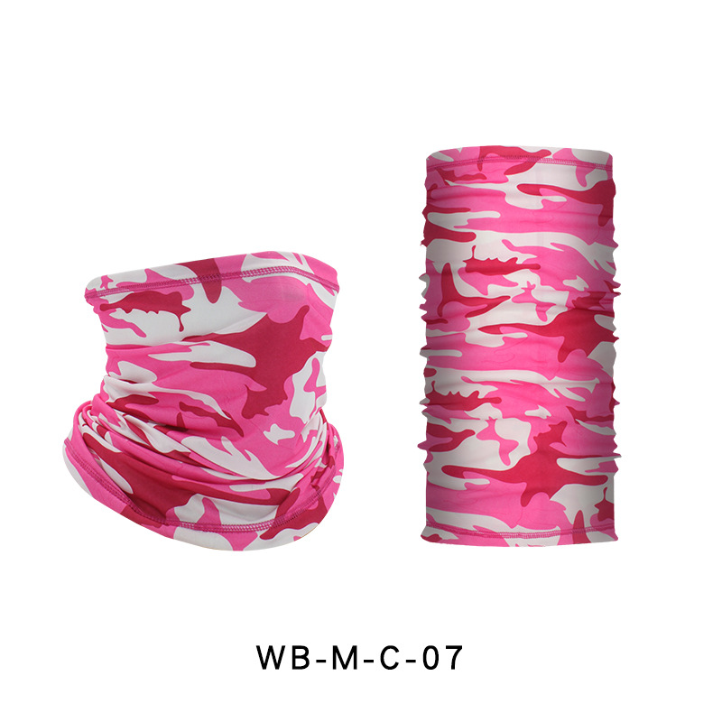 Picture of Outdoor breathable sunscreen breathable Ice Silk sports turban scarf Fishing Magic face scarf collar riding mask headgear