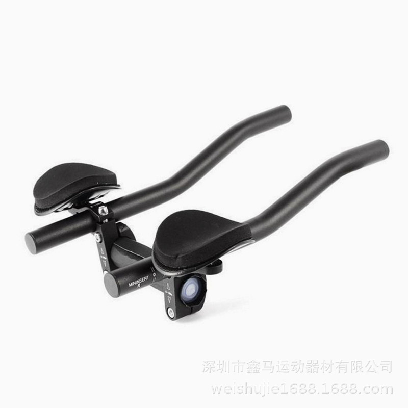 New bicycle split rest handle mountain bike equipment long-distance bending handle straight rest handle TT handle