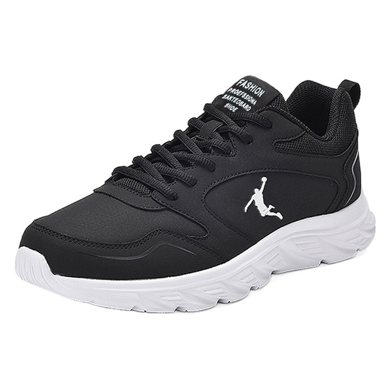 Broken size official website genuine goods men's shoes mesh casual shoes men's versatile sports running shoes lightweight non-slip leather shoes