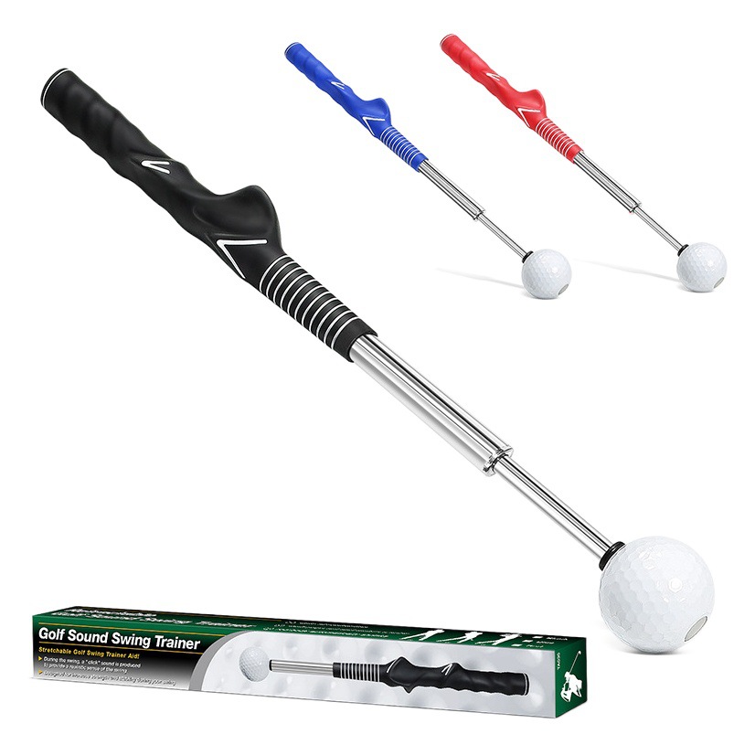Golf Retractable Swing Practice Stick Indoor Golf Practice Device Sound Swing Stick Training Auxiliary Manufacturer