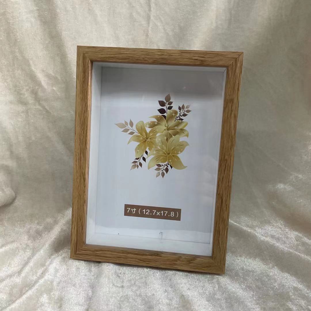 Picture of Hollow Picture Frame Dried Flower Photo Frame Empty Frame Handmade Roses Immortal Flower Specimen 6 Inches 7 Inches 8inch 10inch A4A3 Phase