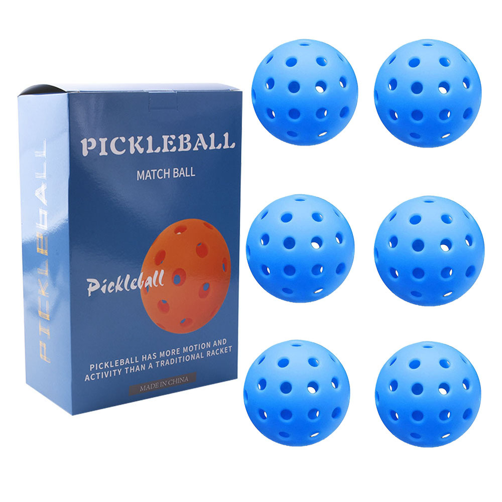 Picture of Factory Direct Sales in stock pick ball 40 hole ball hole ball pickleballs74mm rotational plastic injection luminous ball
