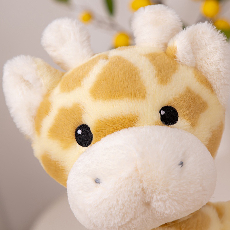 Picture of Cute Leisurely Fawn Doll Doll Plush Toy Sika Deer Rag Doll Children's Female Birthday Gift