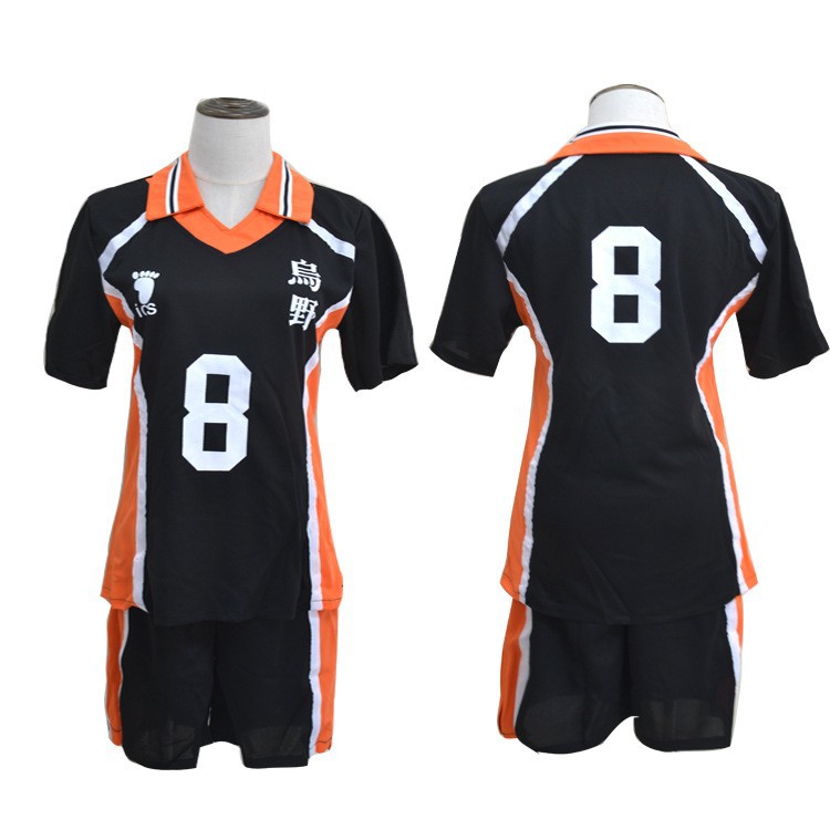 Picture of Volleyball Junior Uniform Animation Costume Volleyball Uniform cosplay Uniform Volleyball in stock