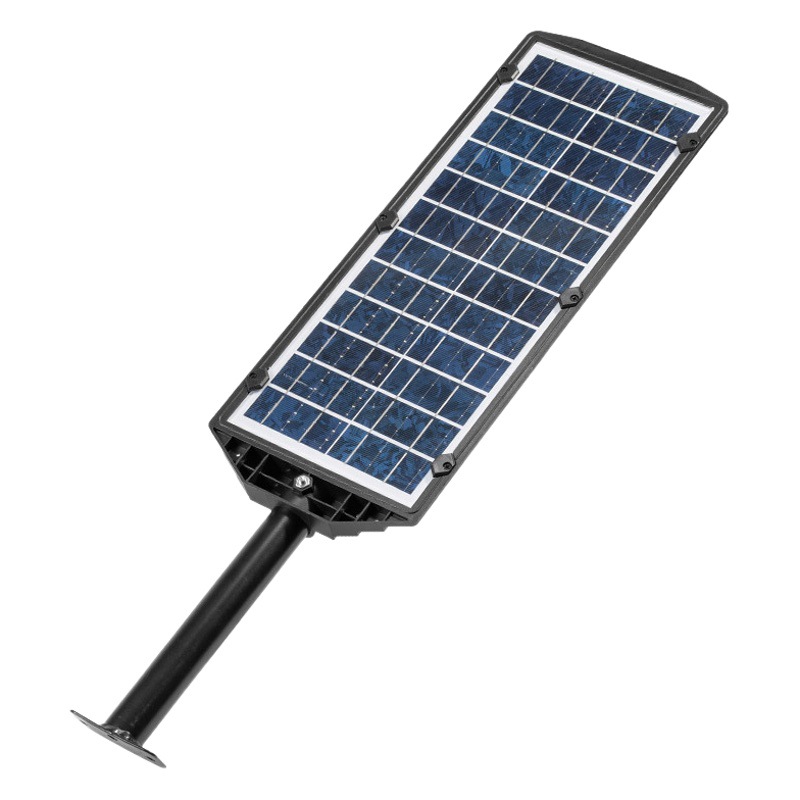 Cross-border new LED strong light small street light three-row street light solar garden light induction street light outdoor lighting