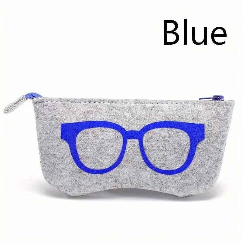 Picture of Cross-Border Felt Glasses Case Glasses Bag Sunglasses Storage Bag Felt Glasses Bag Glasses Storage Bag Customization