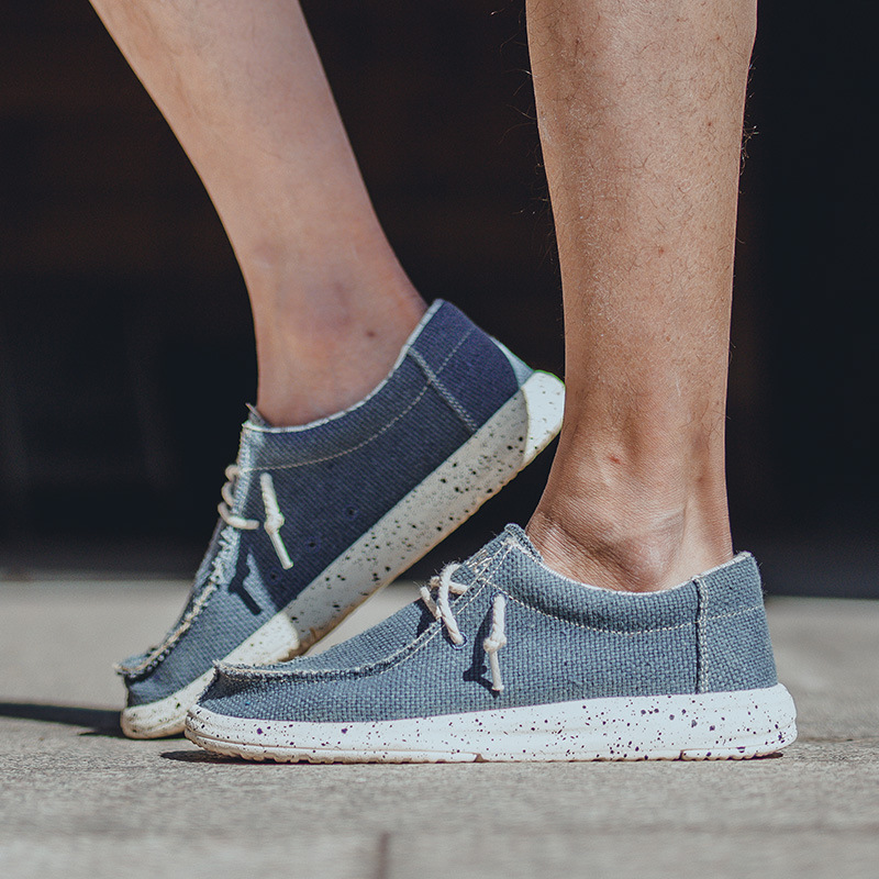 2025 New Men's Low-Top Lightweight Casual Men's Shoes Trendy Shoes Summer Easiest for Match Men's Korean Fashion Trend Canvas Shoes
