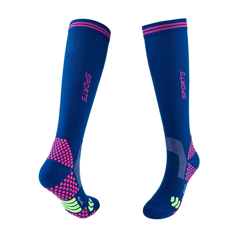 Picture of Autumn and Winter Professional Cycling Socks for Men and Women, Skipping Rope, Running Sports Socks, Slim and Beautiful Leg Pressure Socks, Long Compression Socks