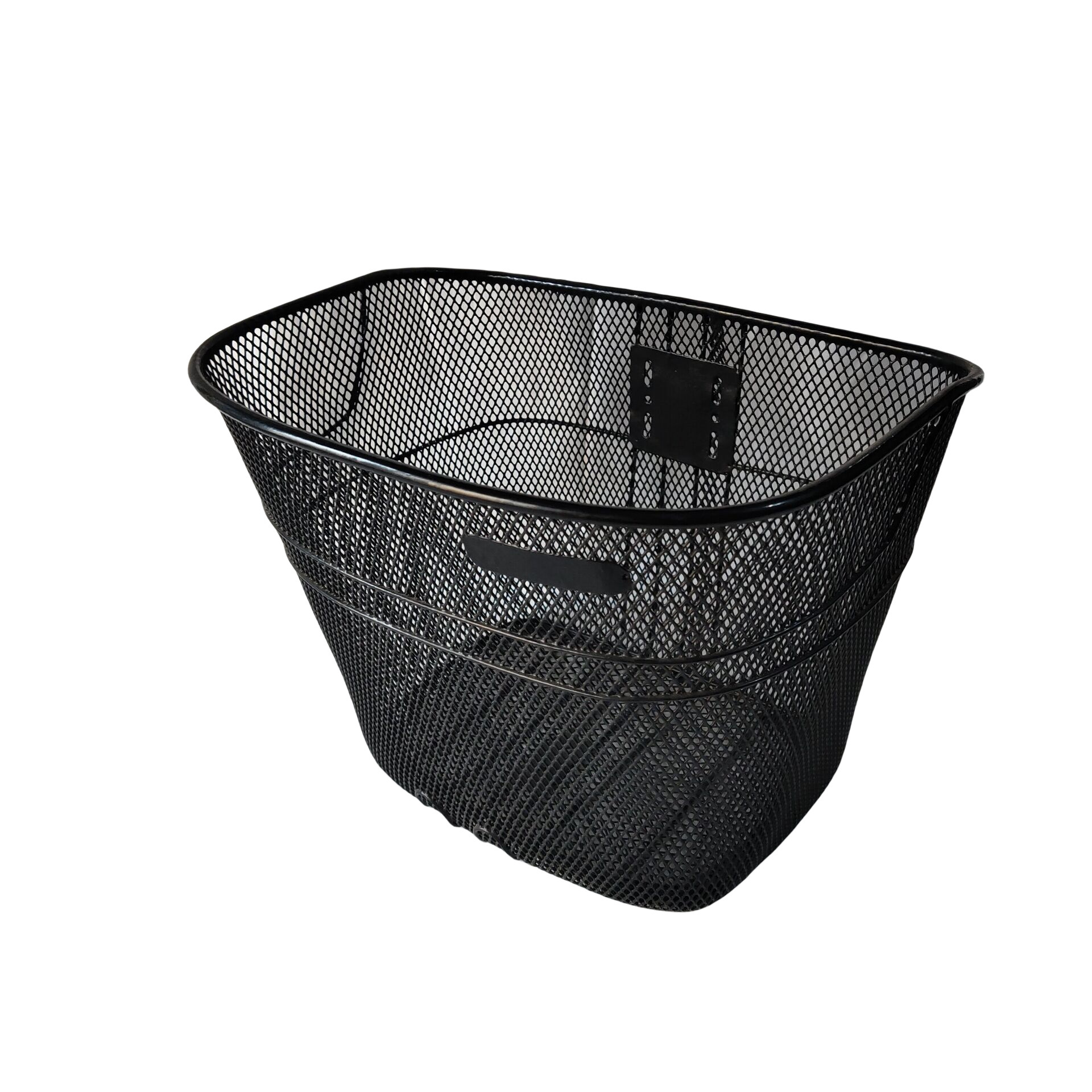 Bicycle Net Basket Reinforced Double Two-side Basket Steel Basket Bicycle Front Basket Bicycle Front Vegetable Basket
