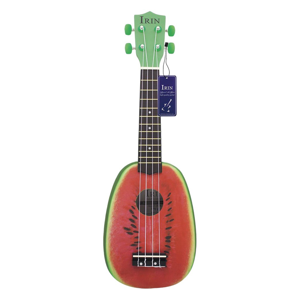 IRIN21 inch ukulele watermelon pattern ukulele beginner practice small guitar UKulele instrument