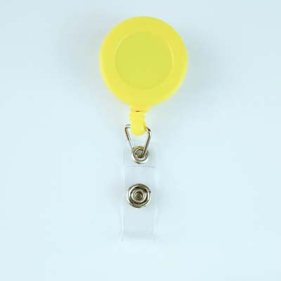 Picture of Easy pull buckle retractable buckle key chain tag hanging rope easy pull ID buckle anti-lost device round badge ID buckle household