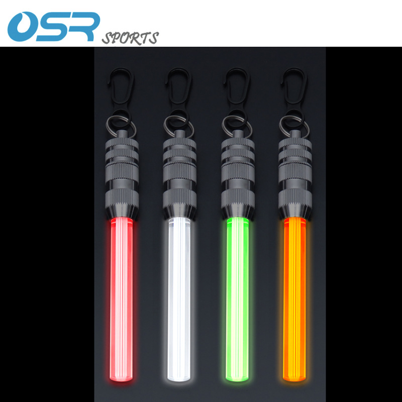 Scuba diving with diving lights SMB like pull lights underwater lighting LED flashing fluorescent stick night diving tail lights signal lights