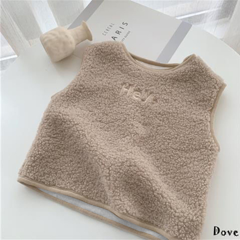 Picture of Autumn and winter outer wear boys and girls waistcoat Western style fleece-lined polar fleece baby vest children vest factory wholesale