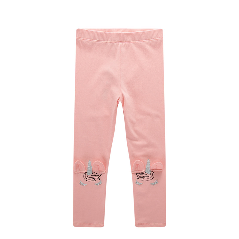 Picture of Girls' Leggings 2025 European and American Spring & Fall New Unicorn Pattern Little Girls Outer Leggings Wholesale D18