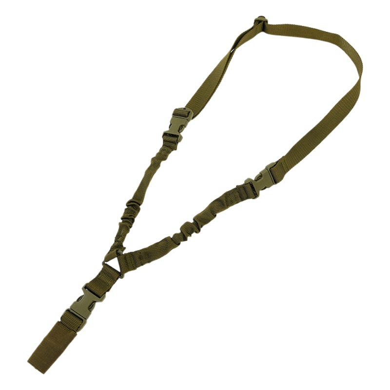 Tactical Belt Men's Outdoor Real Person CS American Style Single Point Rope Nylon Crossbody Tactical Strap Waterbomb Tactical Strap