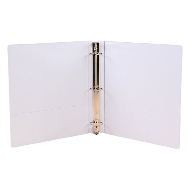 Pvc Folder A4 Double Clip Thickeneded Loose-Leaf Book Lever Clip Waterproof Shell Student Test Paper Storage File Folder