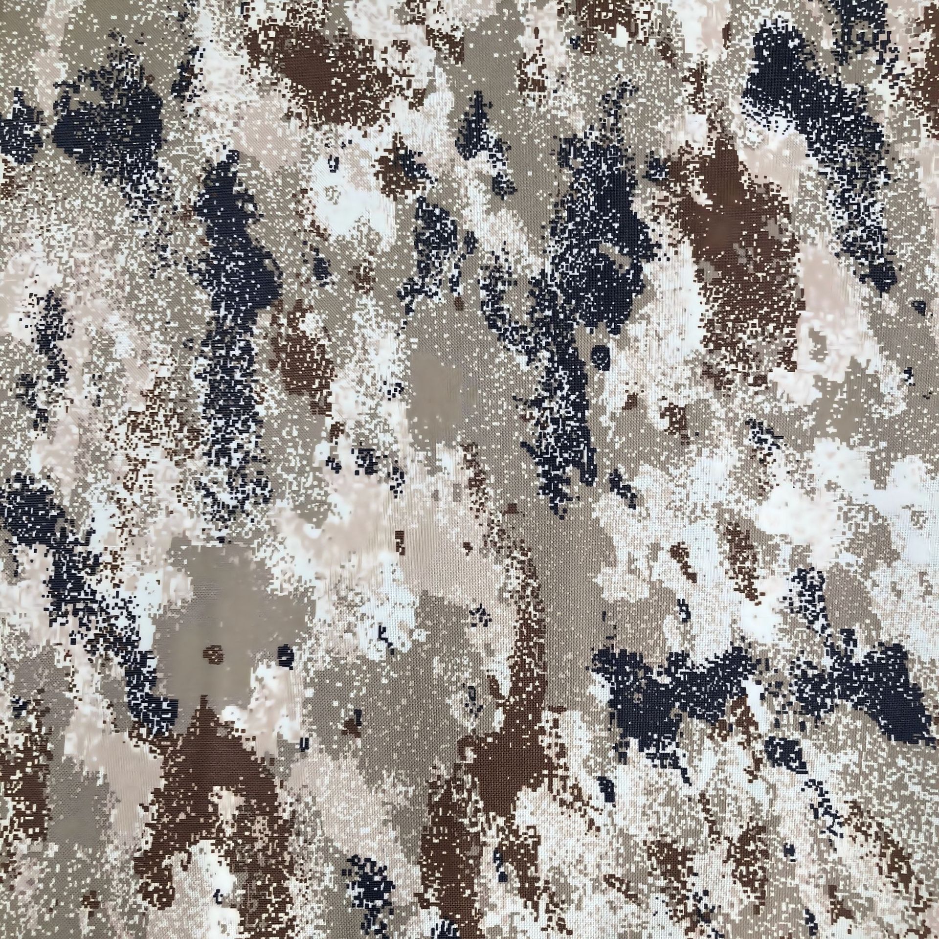In stock 600D*600D Oxford camouflage PVC waterproof coating, various specifications and patterns to choose from, with a wide selection of available quantities