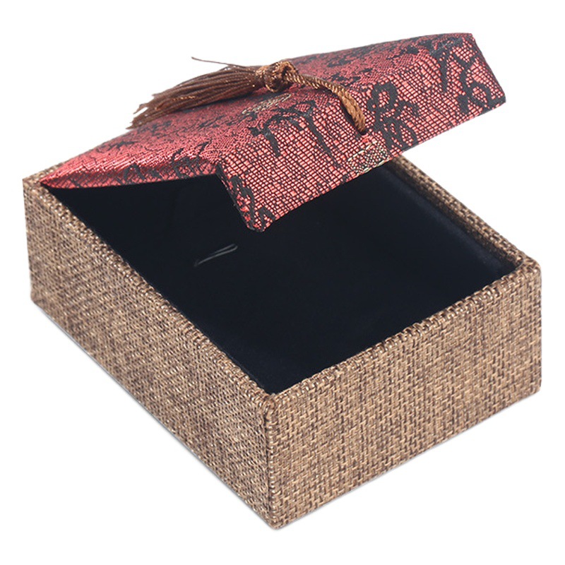 Packing box bracelet packing box wholesale packing linen bracelet in stock bracelet packing box packing Buddha beads factory