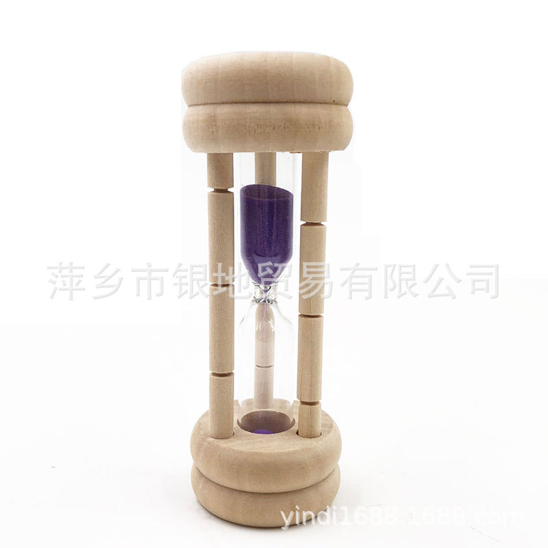 Picture of Spot wholesale double wooden Sandy 1/2/3/5/10 minutes timer Time creative gifts cross-border supply