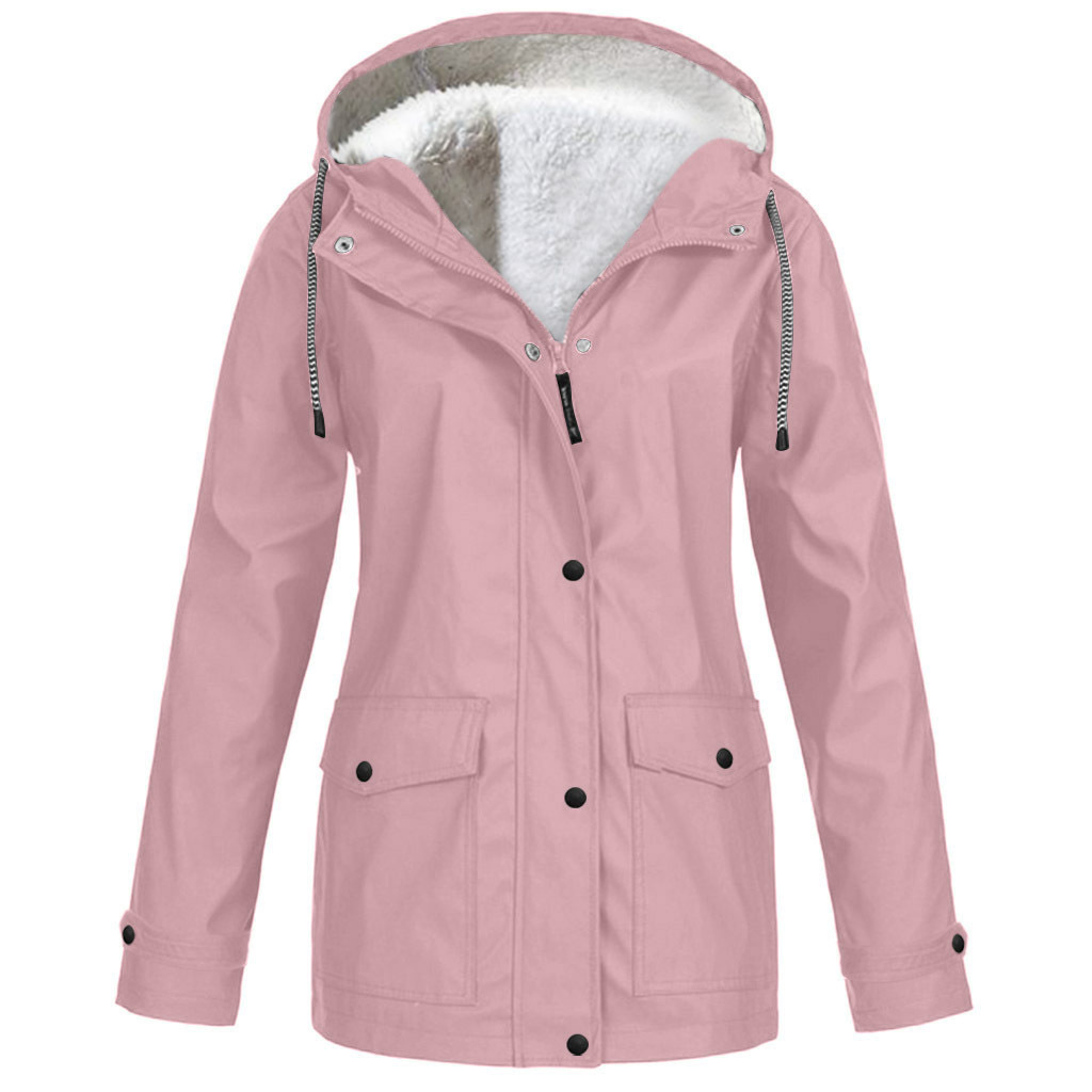Picture of 2022 Amazon ebay Explosions European and American Autumn and Winter fleece-lined Jacket Outdoor Mountaineering Suit Hooded Jacket Rustic Jacket