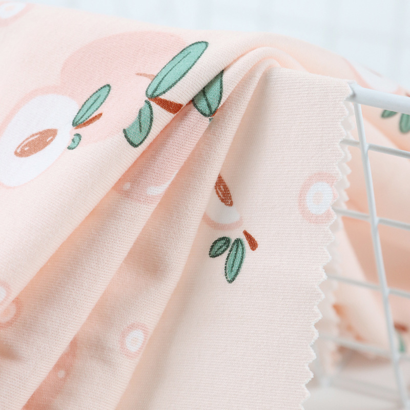 Picture of category a cotton cotton wool cloth cartoon printing new flower baby t-shirt underwear home clothing fabric in stock