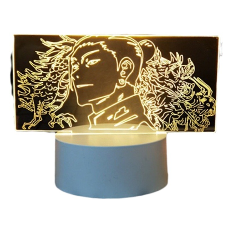 Cross-border spell back to war surrounding knotweed you benevolence five enlightenment 3D nightlight hand bedside lamp gifts for boys and girls