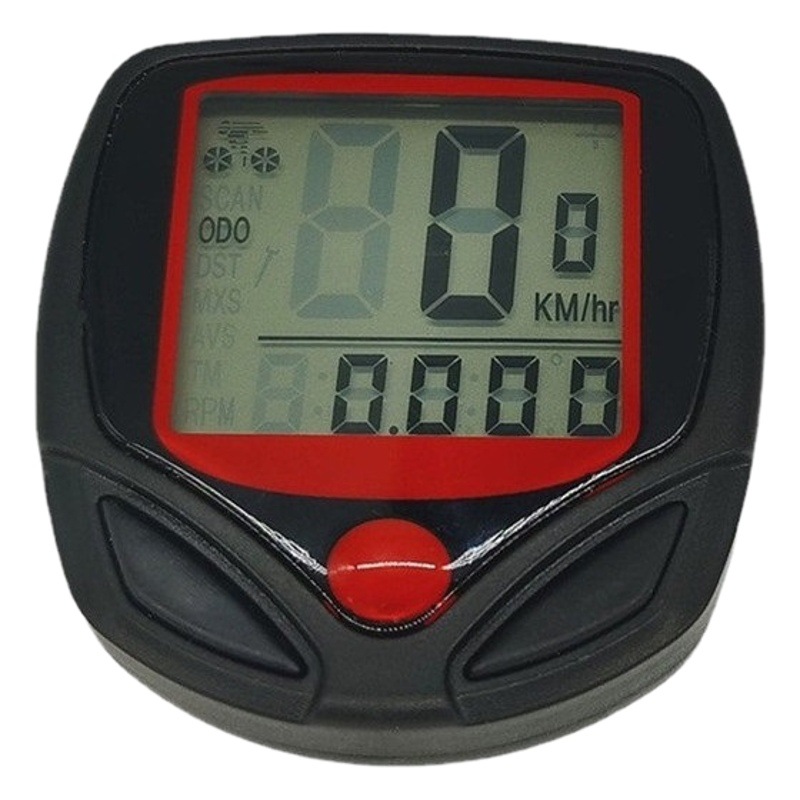 Mountain bike code meter speed measuring device Cycling Bicycle odometer bicycle 518 wired speed meter Chinese and English
