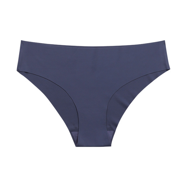 Picture of Cross-Border Seamless Ice Silk One-Piece Girls' Underwear European and American Large Size Pure Cotton Crotch Breathable Women's Briefs Wholesale