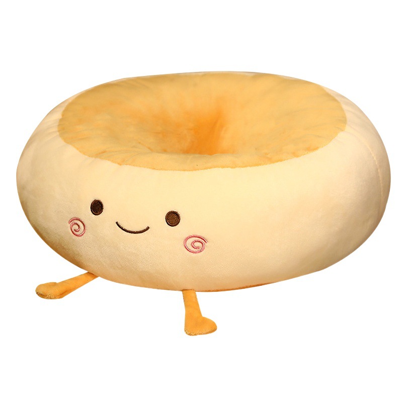 Bread cushion office long-sitting floor chair cushion student butt cushion stool cushion memory foam thickened