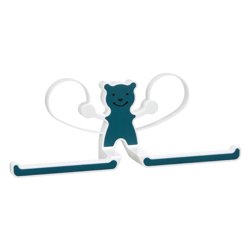 Household Punch-free Hanger Storage Rack Balcony Clothes Drying Clip Hook Storage Towel Storage Washing Machine Storage Rack