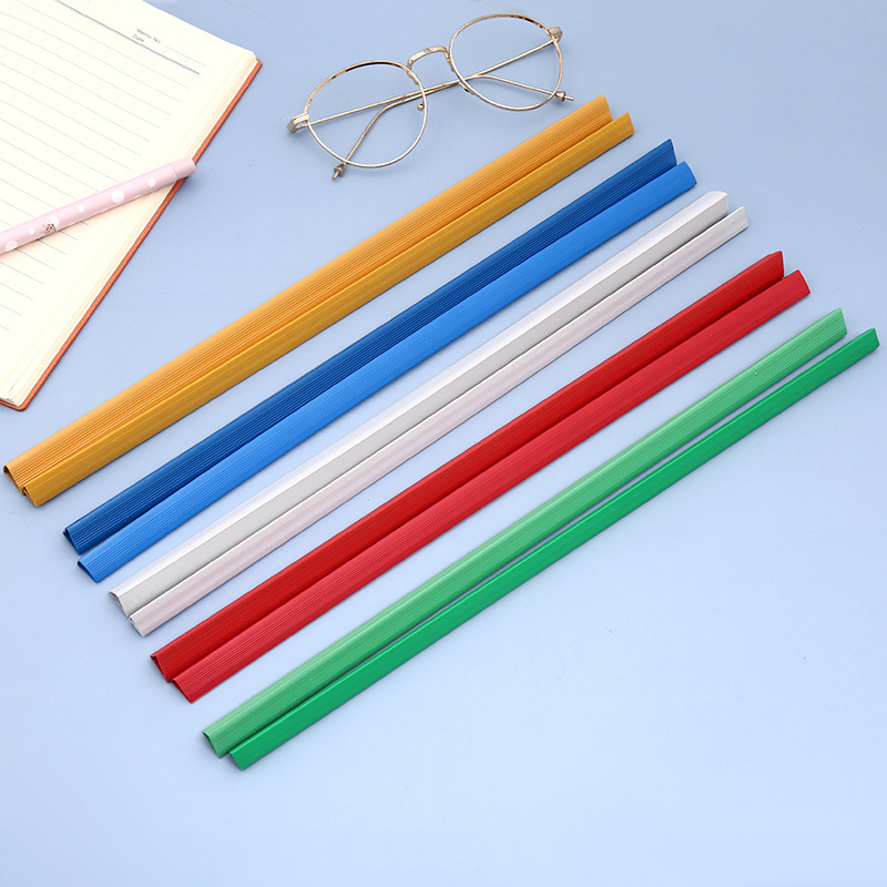 Picture of Factory wholesale A4 color rod clip resume clip book wallet data folder file report folder