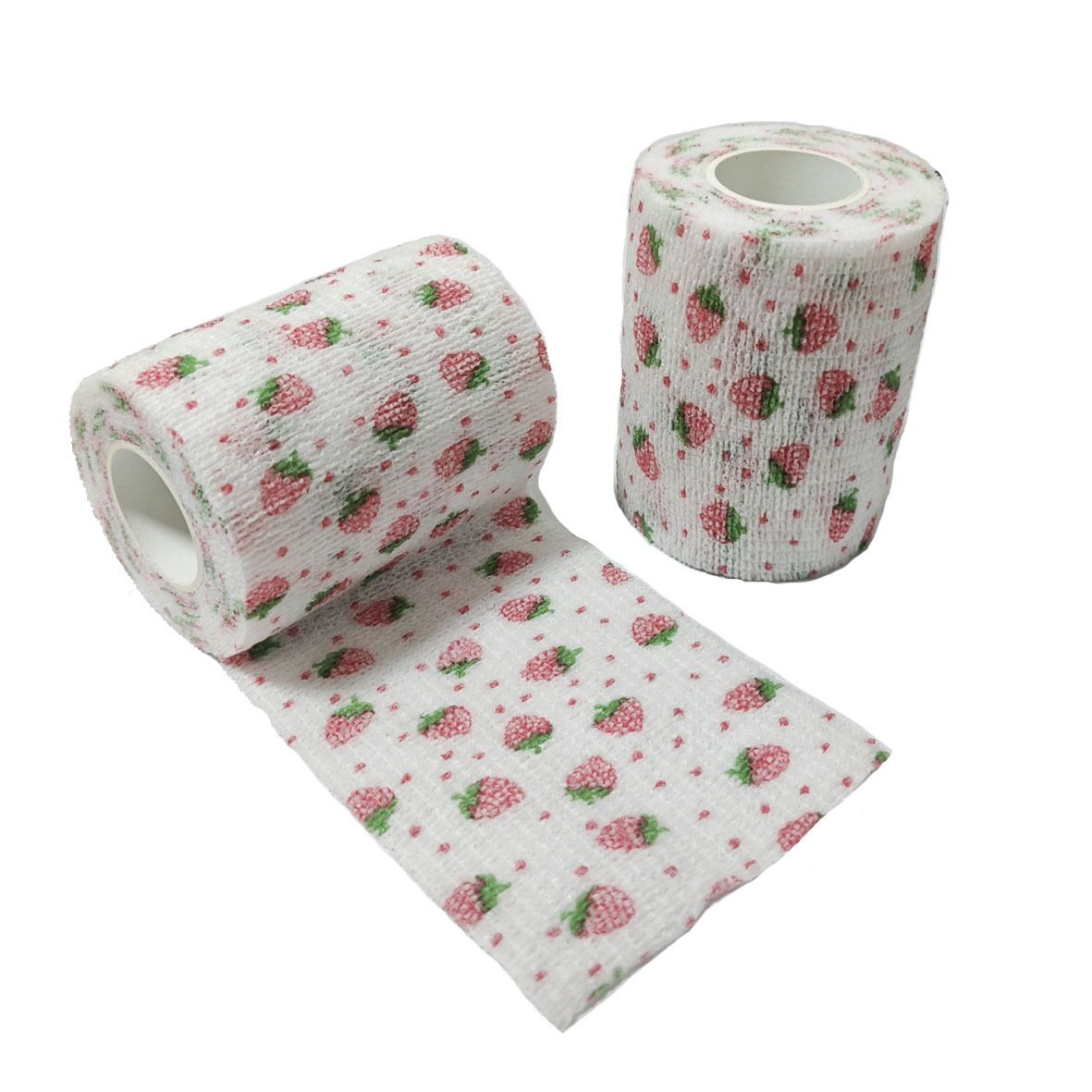 Picture of Factory wholesale non-woven self-adhesive elastic elastic bandage sports protection ankle pet print finger bandage