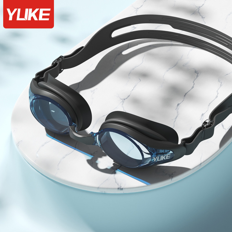 Picture of Swimming goggles adult HD anti-fog waterproof myopia with degree men and women professional swimming glasses diving equipment wholesale
