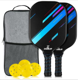 Picture of Peak ball racket glass fiber edge strip UV pattern design outdoor leisure entertainment cross-border pickle pickle racket