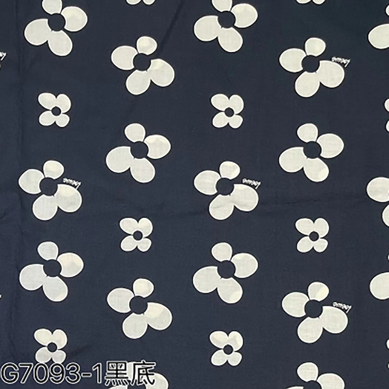 Scandinavian Normcore Iins Small Flower 60 Count Cotton Digital Printed Fabric Kidsren's Shirt Bag Pure Cotton Printed Fabric
