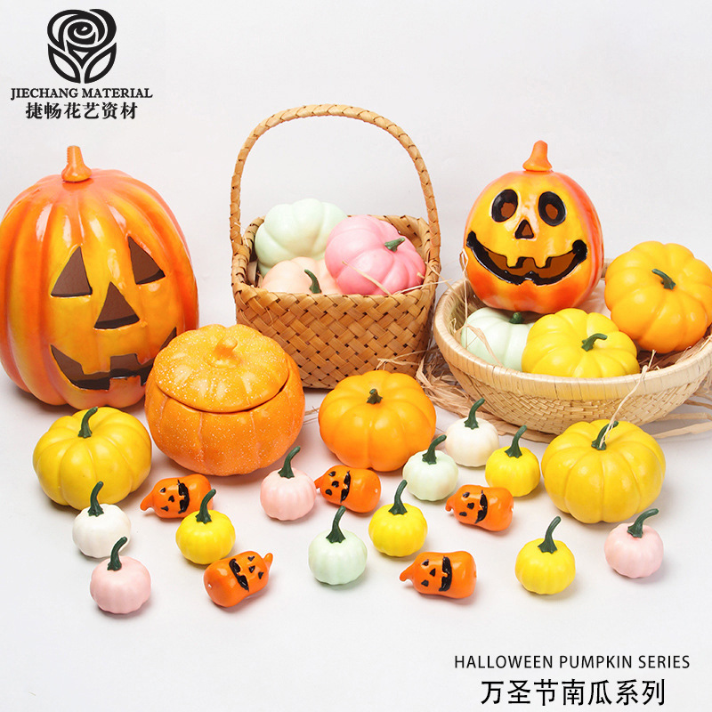 Halloween Pumpkin Series Window Ornaments Props Decorations Scene Layout Simulation Decoration Halloween Foam Pumpkin