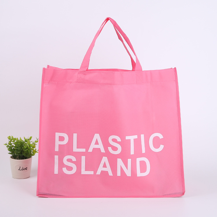 Factory wholesale laminated three-dimensional handbag spot clothing store gift bag non-woven shopping bag can be printed logo