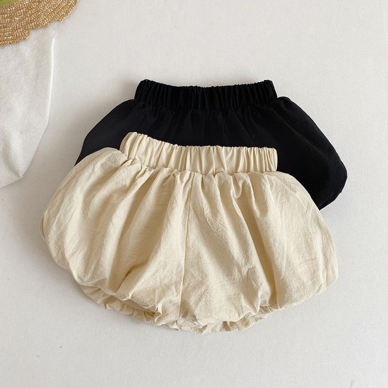 Children's Summer Dress Female Baby Pumpkin Shorts Children's Western-style Bubble Pants Girls' Casual All-match Trendy Shorts