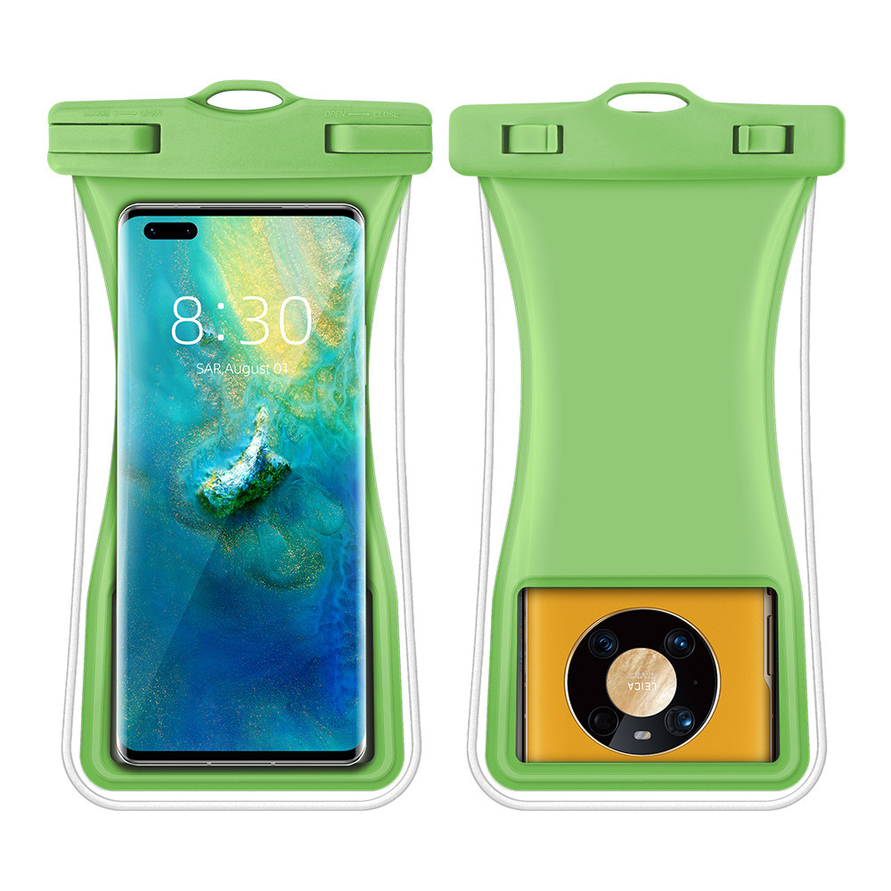 Picture of Small waist mobile phone waterproof bag touch screen diving drift bag hot spring transparent airbag mobile phone waterproof bag wholesale