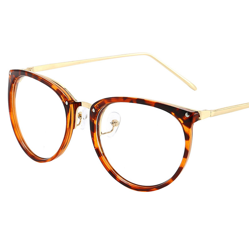 Picture of Cross-border new transparent retro glasses frame men and women can match myopia glasses frame student plain glasses 1097