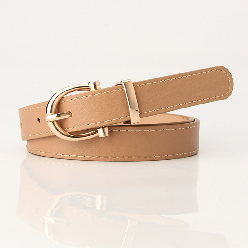 Picture of Cool matching in stock ladies Korean fashion belt student jeans decorative thin belt clothing matching belt women