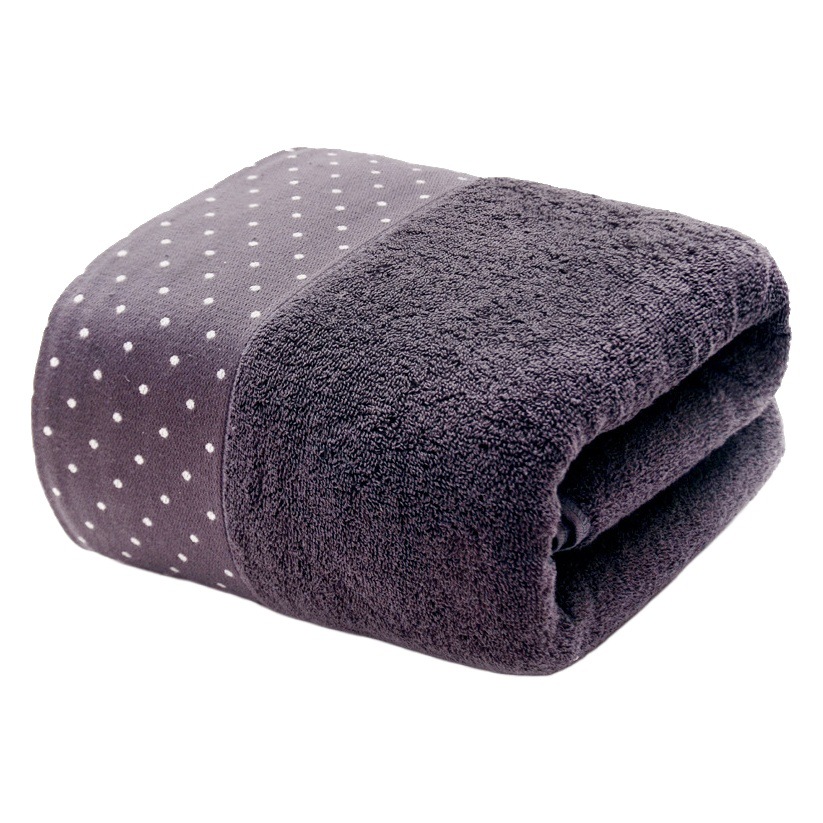 Hotel bath towel wholesale cotton quick-drying soft extended large towel thickened absorbent adult bath towel custom logo