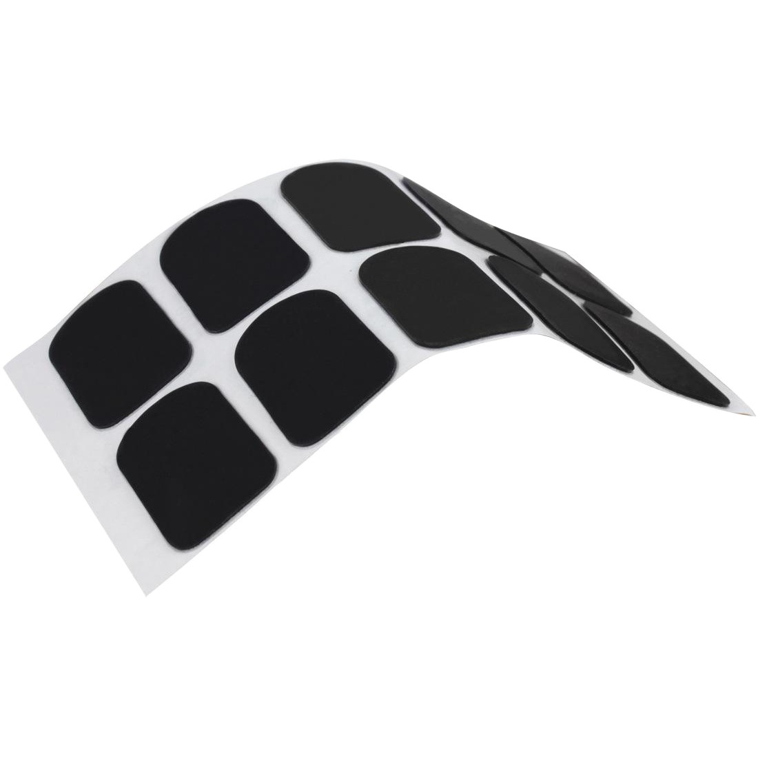 SLADE black treble saxophone tooth pad silicone tenor 0.5mm10 piece to protect the flute head teeth