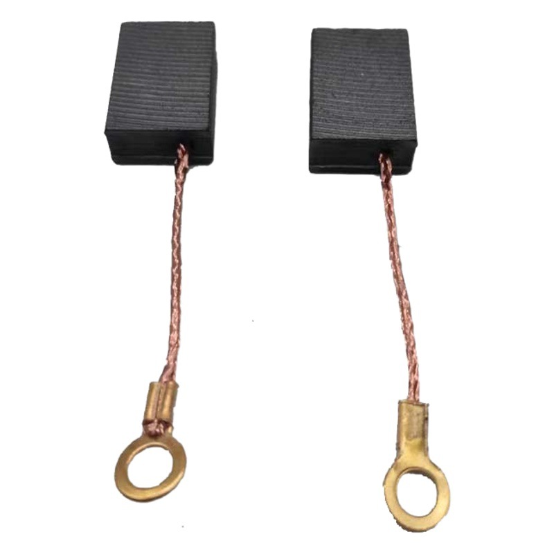 In stock supply electric tool switch carbon brush accessories suitable for cutting machine angle grinder 153 carbon brush with wire