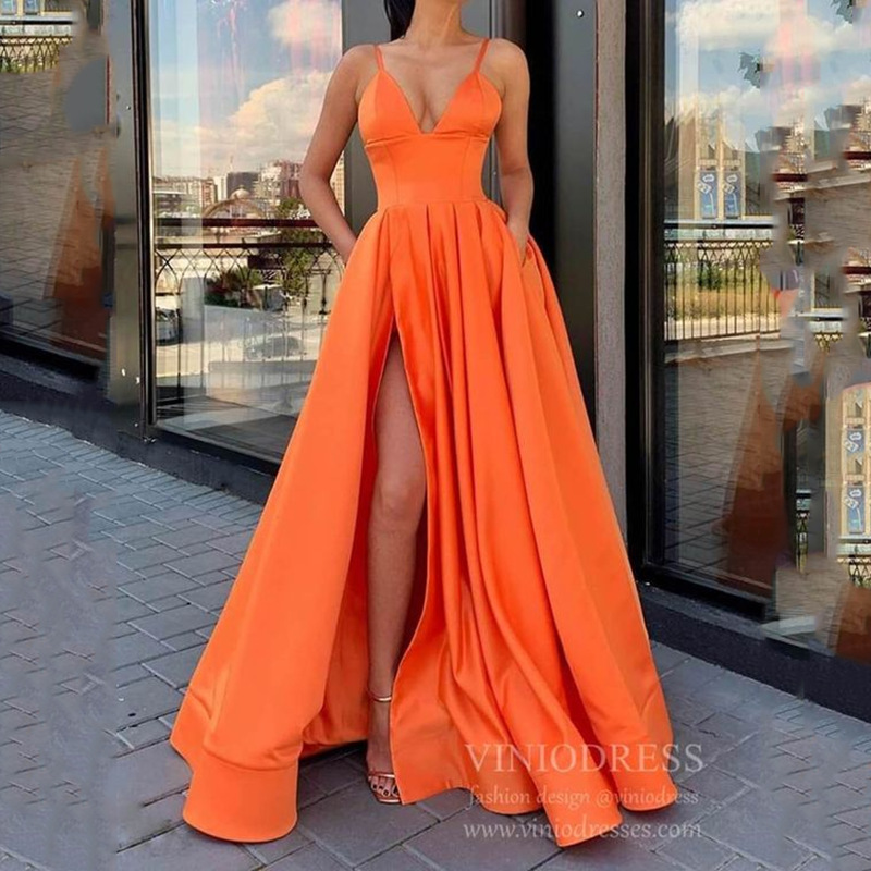 Picture of Satin Wedding Dress 2025 New Spring Bride Wedding European and American Custom-Made Tube Top Slimming Look Simple Floor-Length Banquet Dress