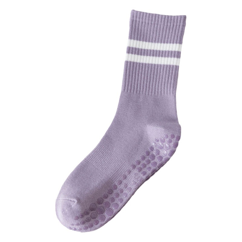 Professional Non-Slip Yoga Socks Pilates Socks Women's Stockings Cotton Sweat Absorbing Shock Absorbing Indoor Dance Sports Fitness